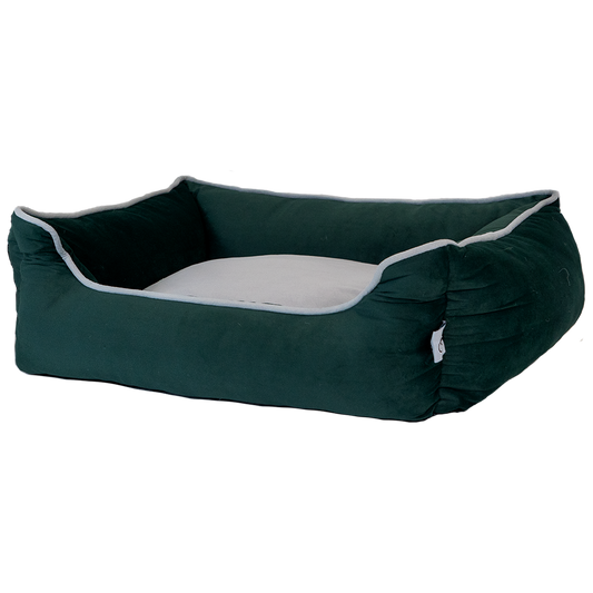 Gor Slumber Bottle Bed X Large - Cozy Novelty Dog Bed in Cream Fleece