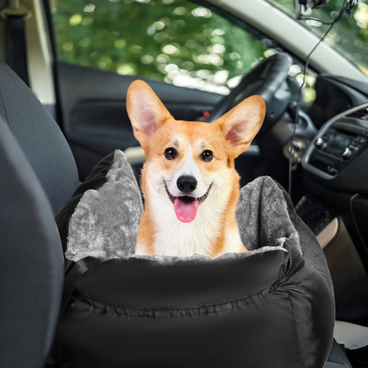 PawKind Pet Car Booster Seat (Black)