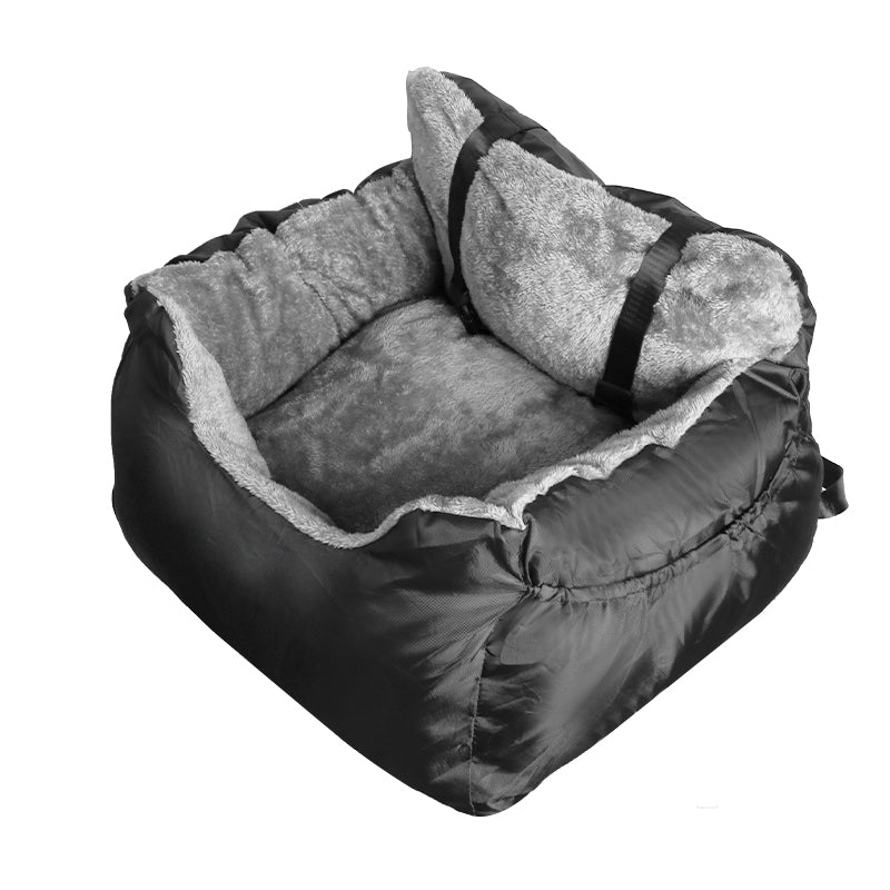 PawKind Pet Car Booster Seat (Black)